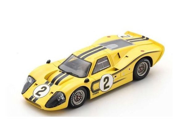 SPARK MODEL S4542 FORD GT40 MK IV N.2 4th LM 1967 B.MC LAREN-M.DONOHUE 1:43 Modellino