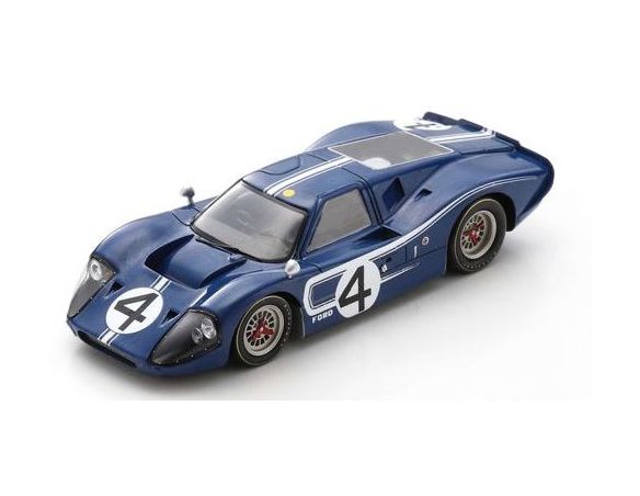 SPARK MODEL S4544 FORD GT40 MK IV N.4 LM 1967 L.RUBY-D.HULME 1:43 Modellino