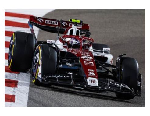 SPARK MODEL S8518 ALFA ROMEO F1 ZHOU GUANYU 2022 N.24 10th BAHRAIN GP 1:43 Modellino