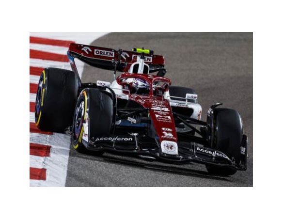 SPARK MODEL S8518 ALFA ROMEO F1 ZHOU GUANYU 2022 N.24 10th BAHRAIN GP 1:43 Modellino