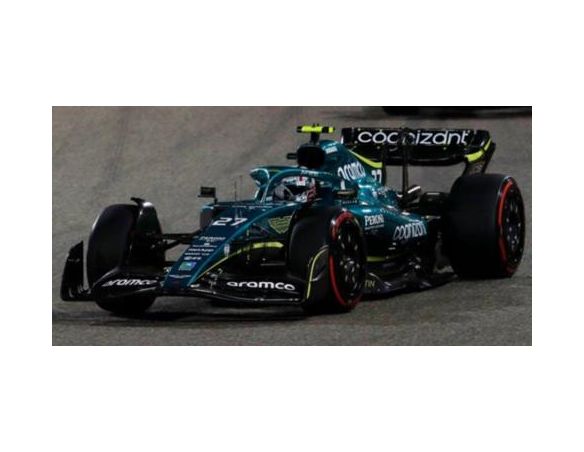 SPARK MODEL S8531 ASTON MARTIN F1 NICO HULKENBERG 2022 N.27 BAHRAIN GP 1:43 Modellino