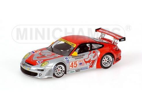 MINICHAMPS 640076445 PORSCHE 911 GT3 RSR LIEB 12H SEBRING 2007 Modellino