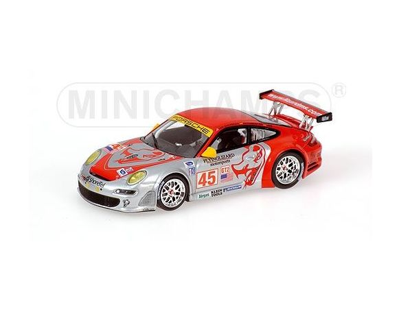 MINICHAMPS 640076445 PORSCHE 911 GT3 RSR LIEB 12H SEBRING 2007 Modellino