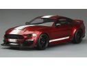 GT SPIRIT GT397 FORD SHELBY MUSTANG SUPER SNAKE DARK RED/WHITE 1:18 Modellino