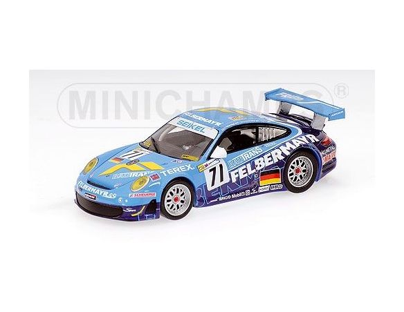 MINICHAMPS 640076771 PORSCHE 911 GT3 RSR COLLIN 24H LE MANS 2007 Modellino