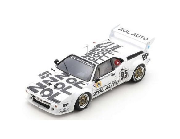 SPARK MODEL S6401 BMW M1 N.95 LM 1980 SERVANIN-FERRIER-ROUSSELOT 1:43 Modellino