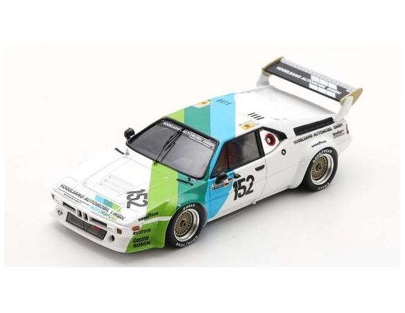 SPARK MODEL S6411 BMW M1 N.152 LM 1985 H.GROHS-A.HEGER-K.KONIG 1:43 Modellino