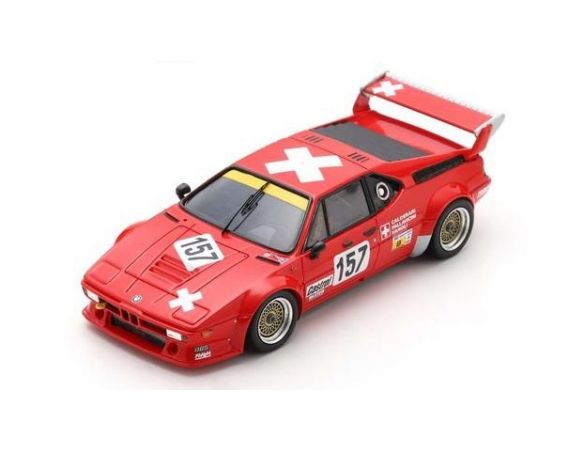 SPARK MODEL S6412 BMW M1 N.157 LM 1985 A.PALLAVICINI-E.CALDERARI-M.VANOLI 1:43 Modellino