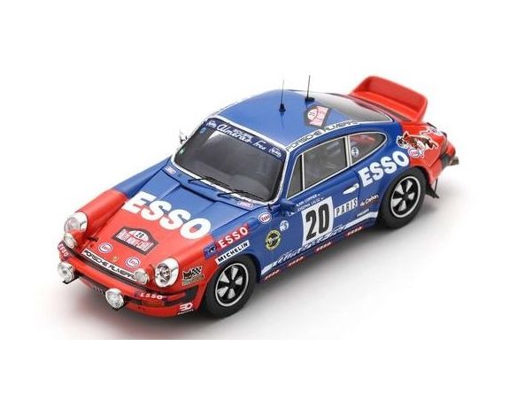 SPARK MODEL S6648 PORSCHE 911 CARRERA N.20 9th RALLY MONTE CARLO 1980 COPPIER-LALOZ 1:43 Modellino