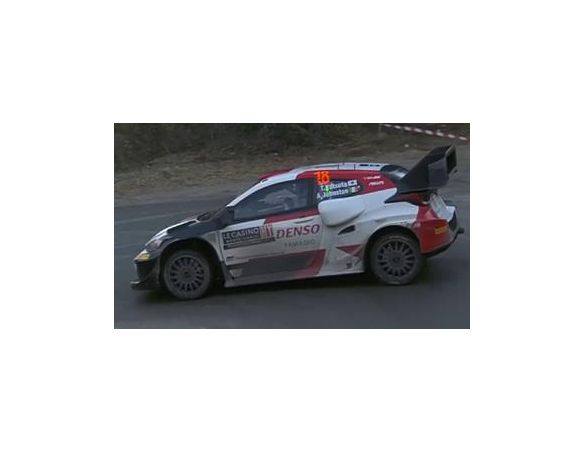 SPARK MODEL S6693 TOYOTA YARIS N.18 MONTE CARLO 2022 T.KATSUTA-A.JOHNSTON 1:43 Modellino