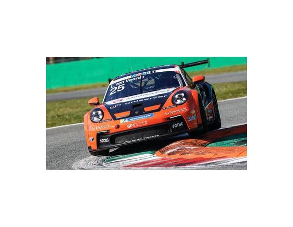SPARK MODEL S8507 PORSCHE 911 GT3 CUP N.25 SUPERCUP 2021 LARRY TEN VOORDE 1:43 Modellino