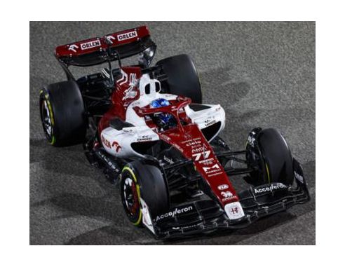 SPARK MODEL S8517 ALFA ROMEO F1 VALTTERI BOTTAS 2022 N.77 6th BAHRAIN GP 1:43 Modellino