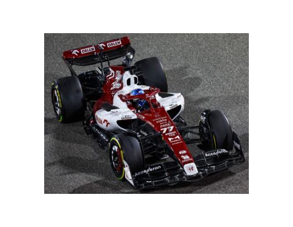 SPARK MODEL S8517 ALFA ROMEO F1 VALTTERI BOTTAS 2022 N.77 6th BAHRAIN GP 1:43 Modellino