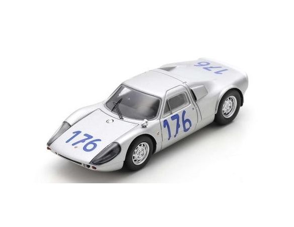 SPARK MODEL S9231 PORSCHE 904 GTS N.176 3rd TARGA FLORIO 1965 U.MAGLIOLI-H.LINGE 1:43 Modellino