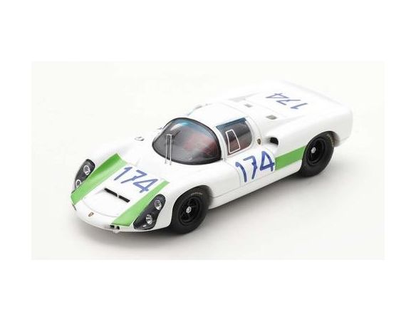 SPARK MODEL S9237 PORSCHE 910 N.174 2nd TARGA FLORIO 1967 L.CELLA-G.BISCALDI 1:43 Modellino