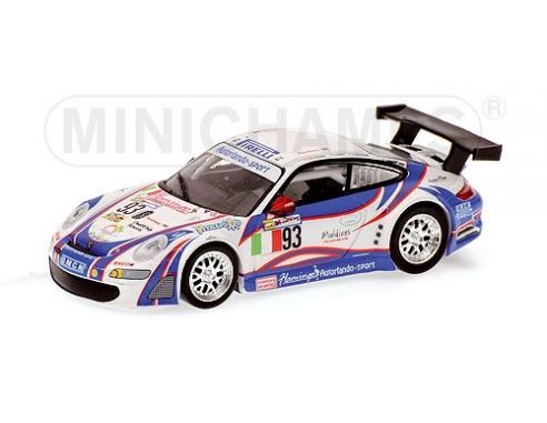 MINICHAMPS 640076793 PORSCHE 911 GT3 RSR EHRET 24H LE MANS 2007 Modellino
