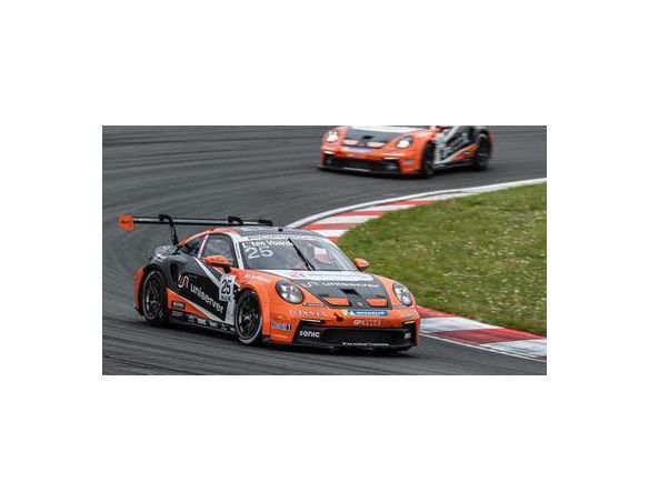 SPARK MODEL SG813 PORSCHE 911 GT3 CUP N.25 CARRERA CUP GERMANY CHAMPION 2021 L.TEN VOORDE Modellino