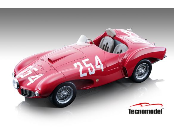 TECNOMODEL TMD18209D FERRARI 166 MM ABARTH N.254 BOLOGNA RATICOSA 1953 G.MUSITELLI 1:18 Modellino