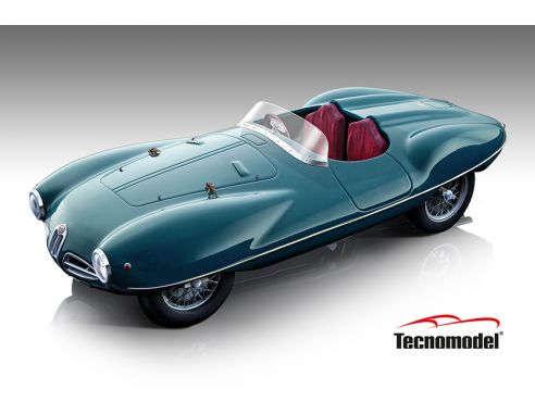 TECNOMODEL TMD18247C ALFA ROMEO DISCO VOLANTE SPYDER TOURING SUPERL.1952 GLOSS GREEN 1:18 Modellino