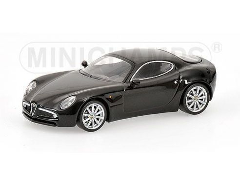 MINICHAMPS 640120522 ALFA ROMEO 8C COMPETIZIONE BLACK Modellino