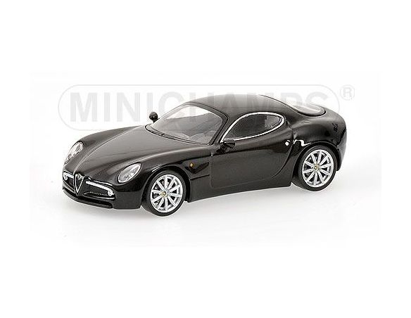 MINICHAMPS 640120522 ALFA ROMEO 8C COMPETIZIONE BLACK Modellino