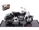 MAISTO MI21916 HARLEY DAVIDSON ELECTRA GLIDE 1966 BLACK 1:18 Modellino