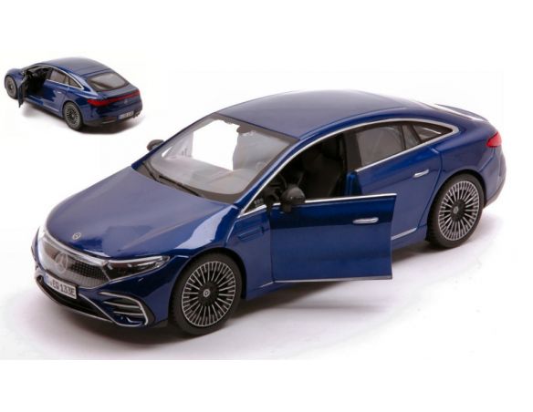 MAISTO MI32902B MERCEDES EQ EQS SEDAN 2022 BLUE 1:24 Modellino