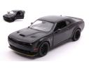 MOTORMAX MTM79350MBK DODGE CHALLENGER SRT HELLCAT WIDE-BODY MATT BLACK 1:24 Modellino
