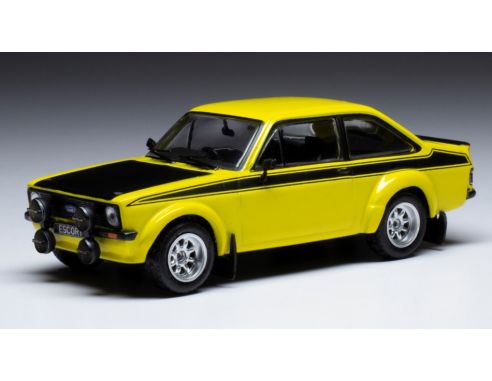 IXO MODEL CLC450 FORD ESCORT MK II RS 1800 1976 YELLOW/BLACK 1:43 Modellino