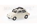 MINICHAMPS 640121504 FIAT 500 WHITE 1968 Modellino