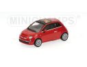 MINICHAMPS 640121700 FIAT 500 RED 2007 Modellino