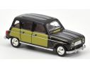 NOREV NV310938 RENAULT 4 PARISIENNE 1963 BLACK & YELLOW 1:64 Modellino