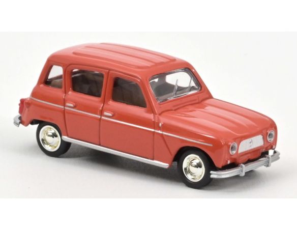 NOREV NV310940 RENAULT 4L 1966 ESTEREL RED 1:64 Modellino