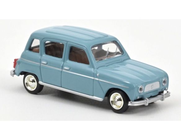 NOREV NV310941 RENAULT 4L 1966 MIDDLE BLUE 1:64 Modellino