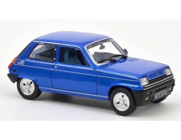 NOREV NV510512 RENAULT 5 ALPINE 1977 BLUE 1:43 Modellino