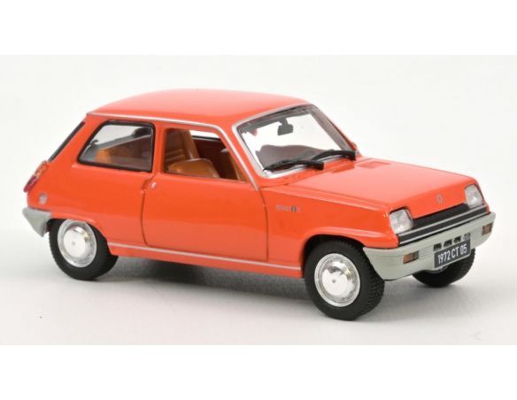 NOREV NV510530 RENAULT 5 TL 1972 ORANGE 1:43 Modellino