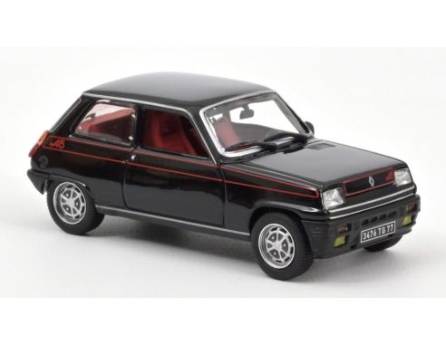 NOREV NV510532 RENAULT 5 ALPINE 1977 BLACK 1:43 Modellino
