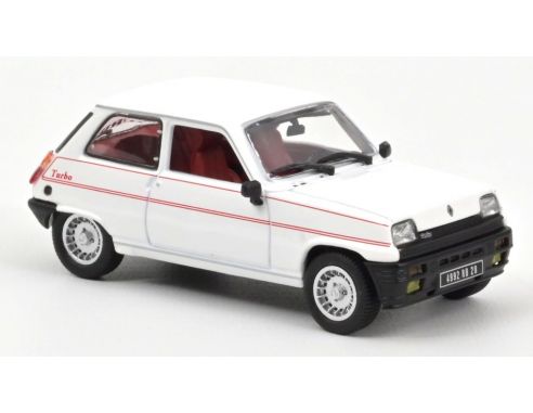 NOREV NV510535 RENAULT 5 ALPINE TURBO 1983 WHITE 1:43 Modellino