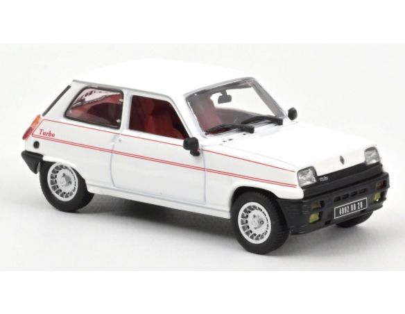 NOREV NV510535 RENAULT 5 ALPINE TURBO 1983 WHITE 1:43 Modellino