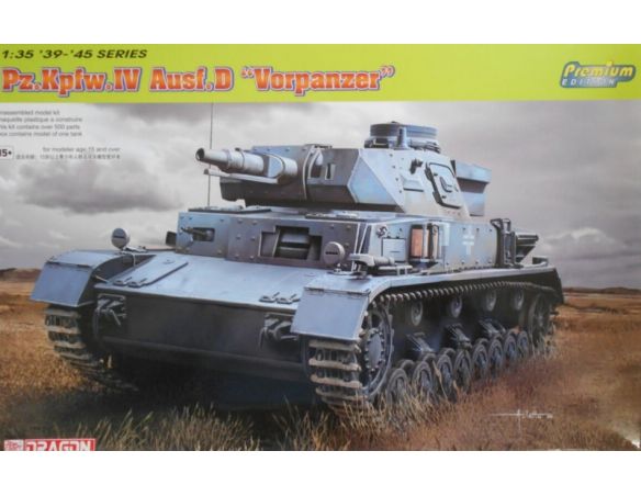 DRAGON D6981 PZ.KFPW.IV AUSF.D VORPANZER KIT 1:35 Modellino