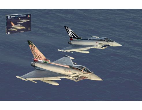 ITALERI IT1406 EF-2000 CENTENARIOGRUPPI CACCIA SPECIAL COLOURS KIT 1:72 Modellino