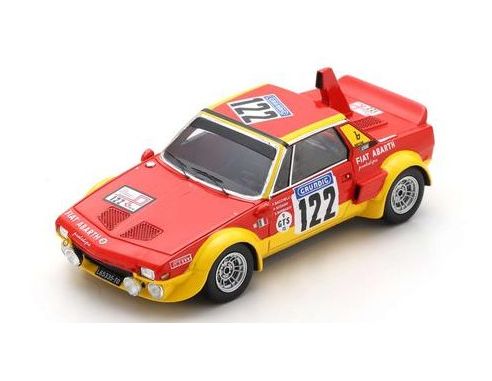SPARK MODEL SF158 FIAT X 1/9 ABARTH N.122 TOR D.FRANCE AUT.1974 BACCHELLI-SODANO 1:43 Modellino