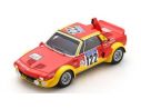 SPARK MODEL SF158 FIAT X 1/9 ABARTH N.122 TOR D.FRANCE AUT.1974 BACCHELLI-SODANO 1:43 Modellino