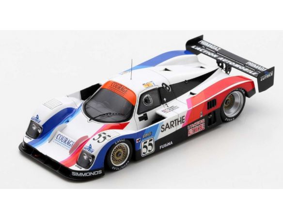 SPARK MODEL S3541 COURAGE C28S N.55 LM 1992 L.ROBERT-P.FABRE-M.BRAND 1:43 Modellino
