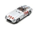 SPARK MODEL S5892 MERCEDES 300 SLR N.704 MM 1955 H.HERMANN-H.EGER 1:43 Modellino