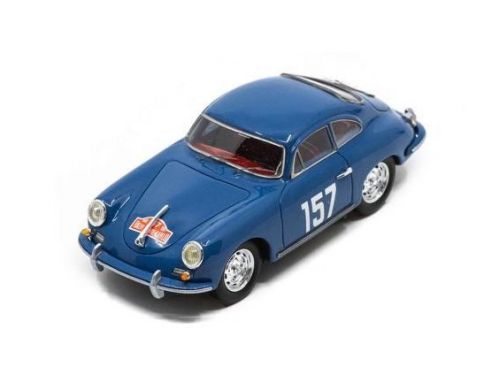 SPARK MODEL S6141 PORSCHE 356B 1600 S N.157 RALLY MONTE CARLO 1960 A.GACON-R.GANNOT 1:43 Modellino