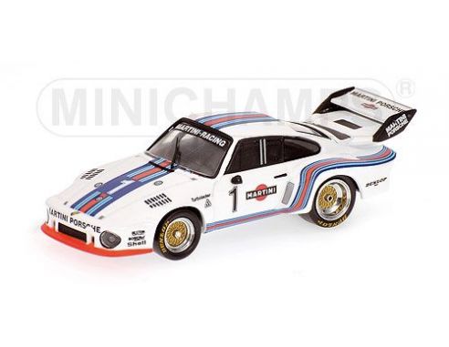 Minichamps 640766301 PORSCHE 935 MARTINI ADAC 1000 KM 1976 1/64 Modellino