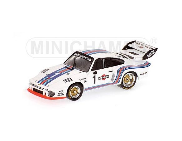 Minichamps 640766301 PORSCHE 935 MARTINI ADAC 1000 KM 1976 1/64 Modellino