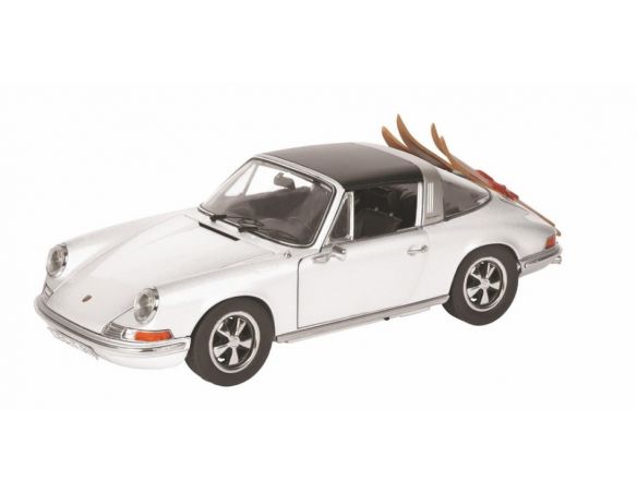 SCHUCO SH3678 PORSCHE 911 TARGA W/SKI 1:43 Modellino