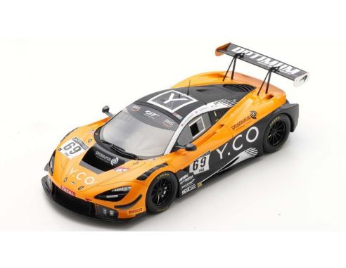 SPARK MODEL S18SB027 MC LAREN 720S GT3 N.69 24 H SPA 2020 WILKINSON-OSBORNE-BELL 1:18 Modellino